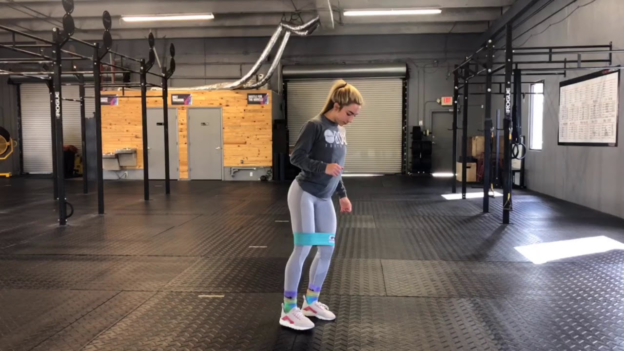 Banded Lateral Leg lifts - YouTube