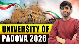 2026 Intake: Admissions OPEN University of Padua 2026 | A to Z of University | University Series 26