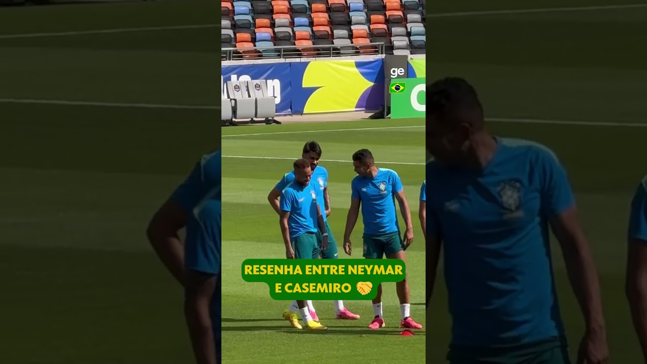 RESENHA ENTRE NEYMAR E CASEMIRO | Copa do Mundo 2026 | #shorts | ge.globo