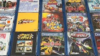 Sega Dreamcast game collection