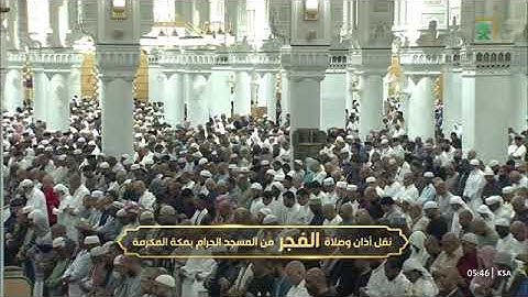 صلاة الفجر للشيخ بدر التركي من المسجد الحرام 9 جمادى الآخرة 1446 سورة النبأ كاملة