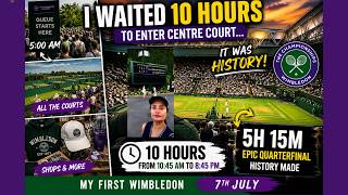 Wimbledon Centre Court After a 10-Hour Wait... Was It Worth It? 7th July 2026