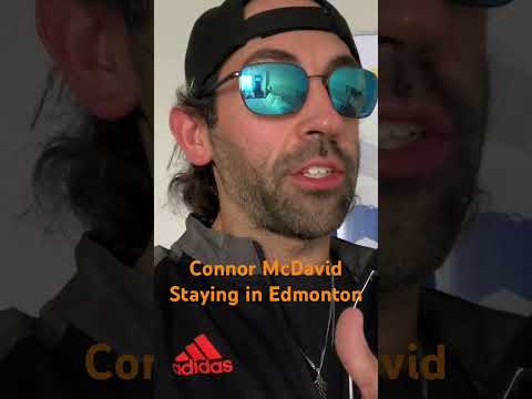 Connor McDavid Was Always Staying in Edmonton #letsgooilers #nhlshorts #youtubeshorts