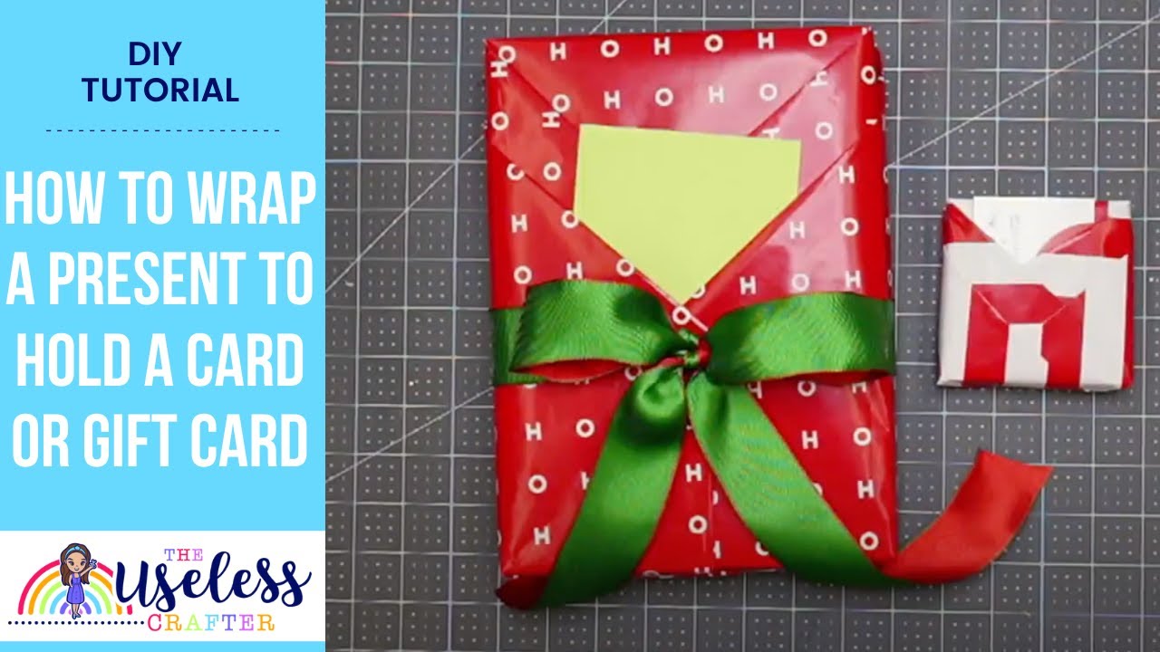 How to Wrap a Gift  Easy Gift Wrapping for Beginners Using Double Sided  Tape 
