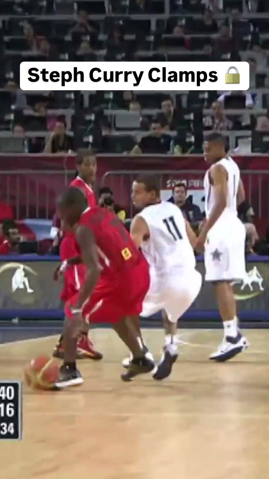 He might be known for his shooting, but Curry can also lock up ?