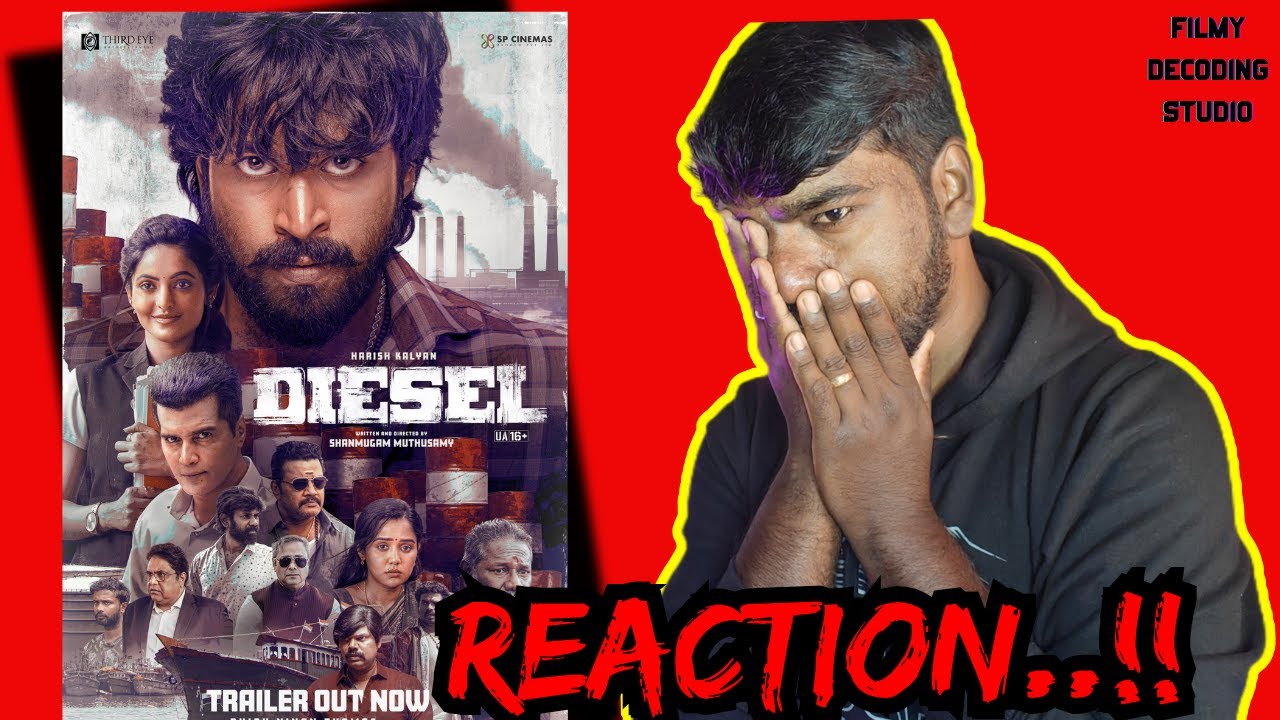 Реакция официального трейлера DIESEL | Хариш Калян | Атуляа | тамильский
