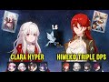 F2p e1 clara hyper  e1 himeko triple dps  16 pure fiction stage 4  honkai star rail