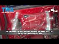 How to Replace Front Window Regulator 2004-2015 Nissan Titan