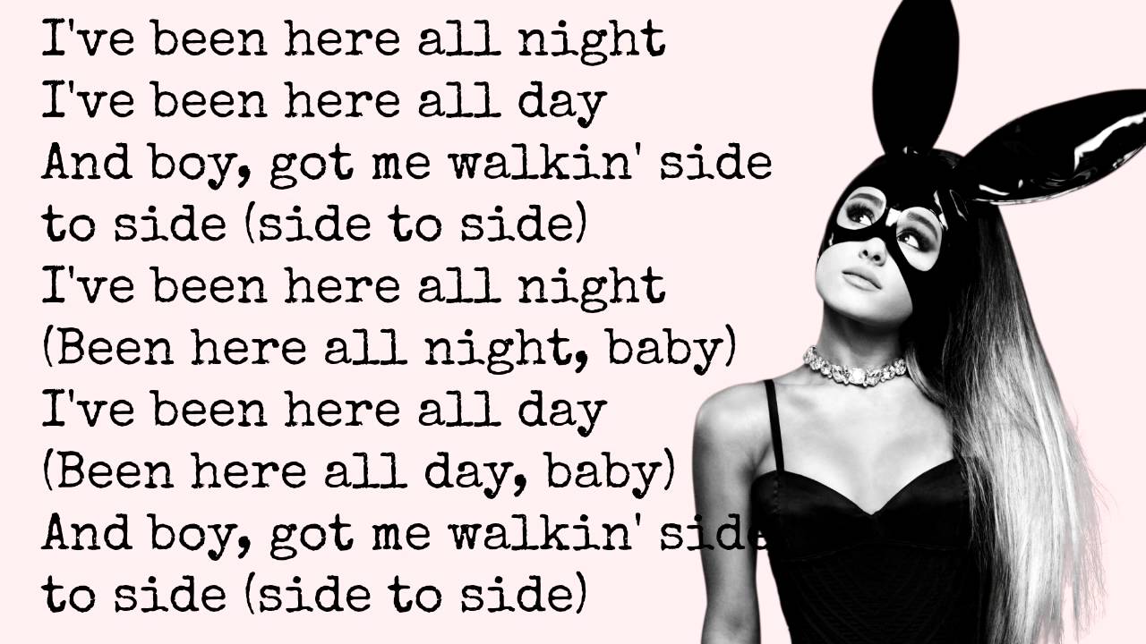 Side To Side Ariana Grande Ft Nicki Minaj Lyrics Hd
