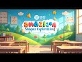 Amazing Shapes Exploration: Colorful Learning Fun for Kindergarten। #bedtimestoriesforkids #kids