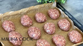 Готовим сочные и вкусные котлеты из говядины в духовке . ПП Котлеты. Juicy beef cutlets in the oven.