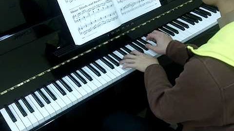 Bastien Piano Basics Level 4 Technic No.12 Steeplechase (P.11)