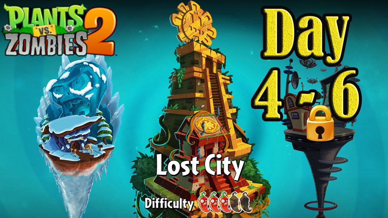 Plants vs Zombies 2 | Lost City - Day 4 6 | KIDO Gaming #44 - YouTube