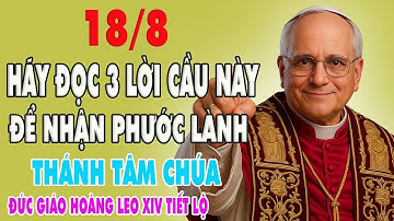 18/8 Hãy đọc 3 lời cầu nguyện này để nhận được phước lành từ Thánh Tâm Chúa I ĐỨC GIÁO HOÀNG LEO XIV