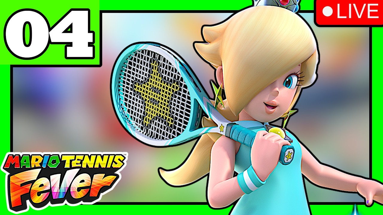 🔴 Mit Rosalina in die TURNIERE von MARIO TENNIS FEVER 🎾
