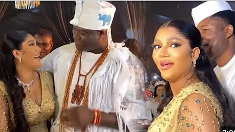 OONI OF IFE MAKES A HISTORY..DANCE  TO K1 VIBES@ HIS DAUGHTER BIRTHDAY DR ELIZABETH JACK-RISH....