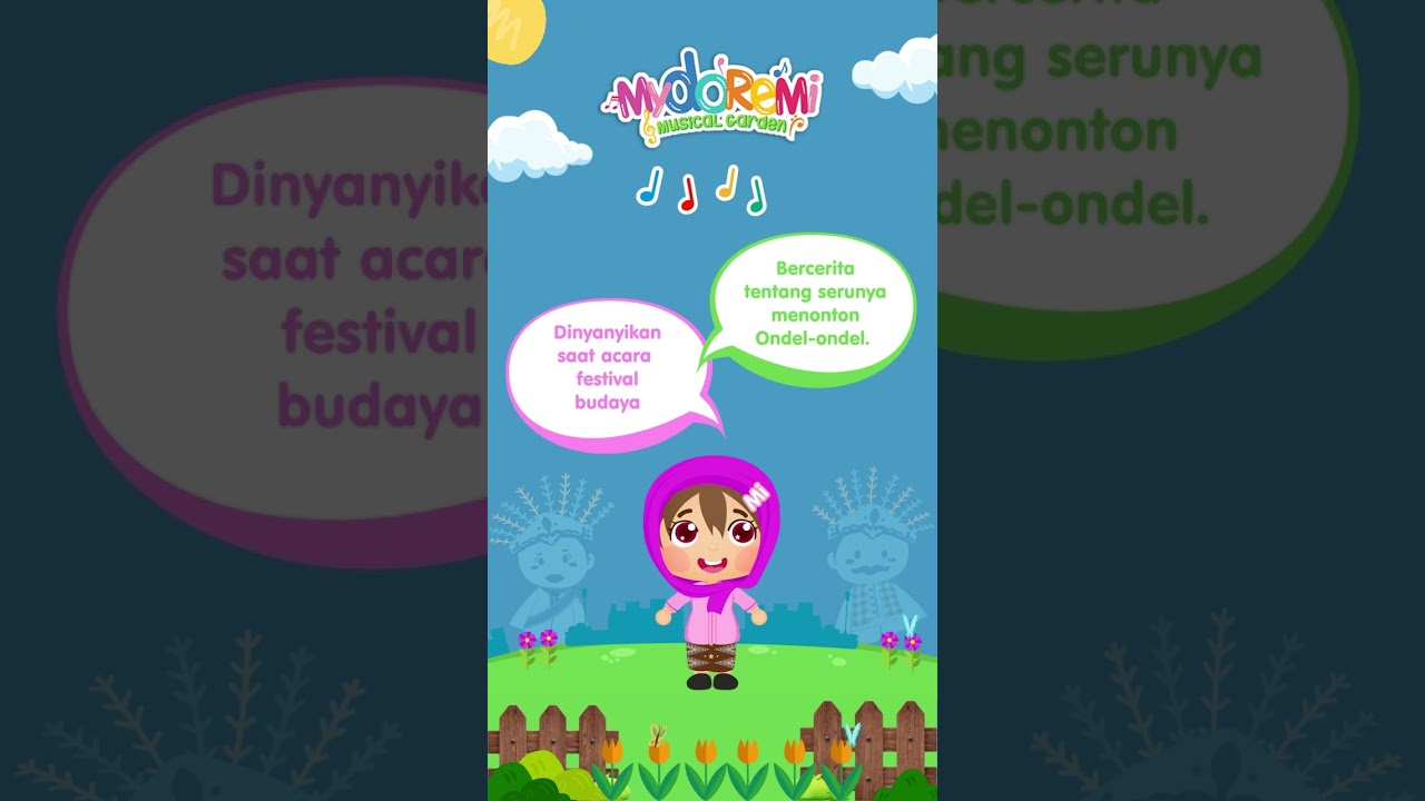 Ondel Ondel Betawi Lagu Anak Anak | Lagu Anak Anak Lucu Mydoremi