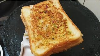 Cheesy Garlic Bread  without Oven  #shorts #youtubeshorts