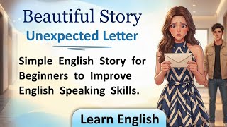 Learn English Through Story for Beginners || Unexpected Letter || Shadowing Technique. 