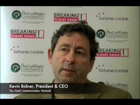 Kevin Bidner, CEO, Hotel Communication Network @ An insider’s view of PhoCusWright 2008