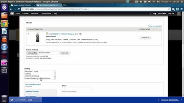 Drupal Ubercart - Adding a Product Part 1