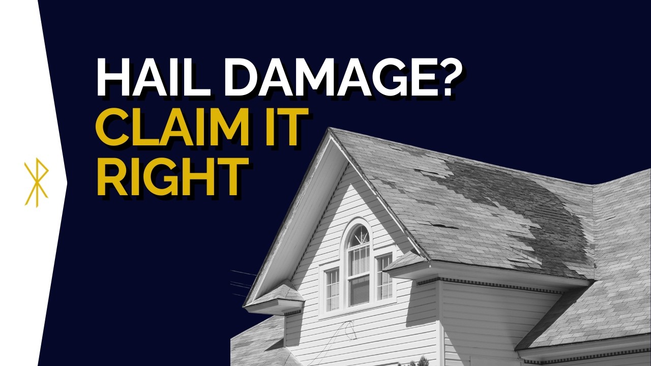 How To File A Hail Damage Roof Insurance Claim - YouTube