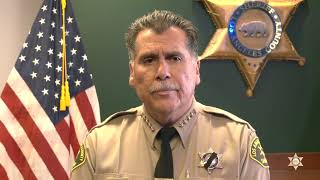 Sheriff Robert Luna Message - Law Enforcement Appreciation Day