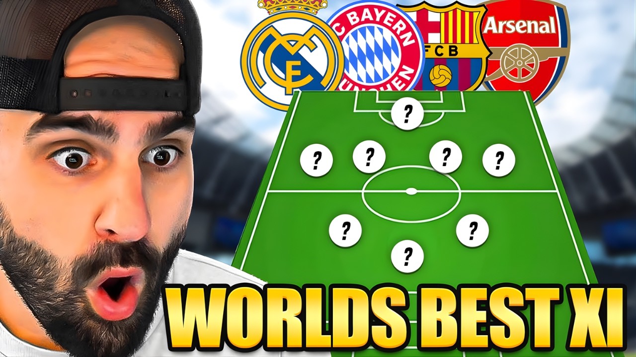 Building The BEST XI In World Football Of Current Players!
