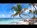 Hidden tropical beach ambience in panama