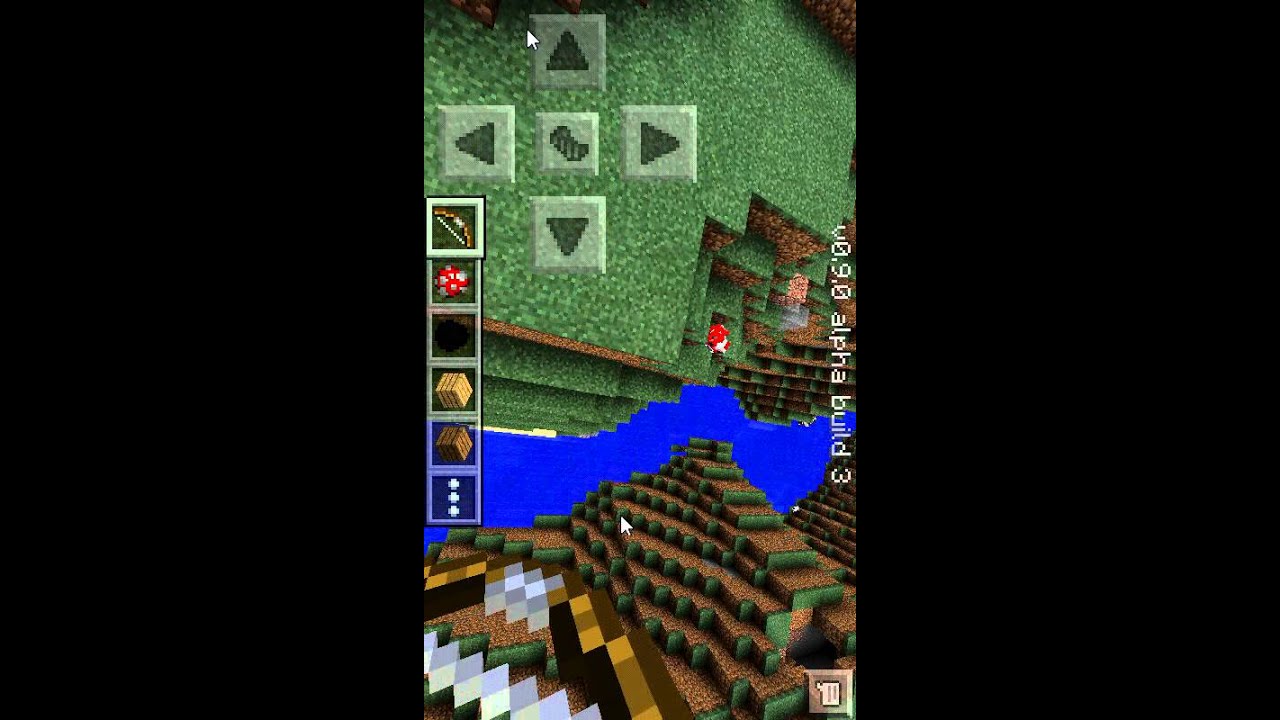 Minecraft 0.9.0 PE build 3 apk - YouTube