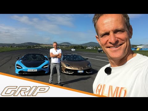 Hypersport-Cabrios – Lamborghini Aventador SVJ vs. McLaren 720S I GRIP