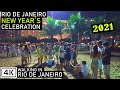 Rio de Janeiro 2021 New Year’s Celebrations | Copacabana, Ipanema, Leblon | Brazil  【4K】