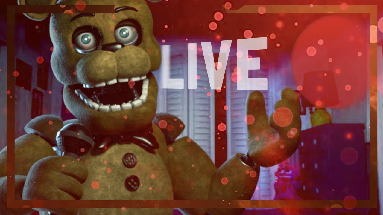 LIVE - ZERANDO TODOS OS FIVE NIGHTS AT FREDDY'S ( FNAF 1) 