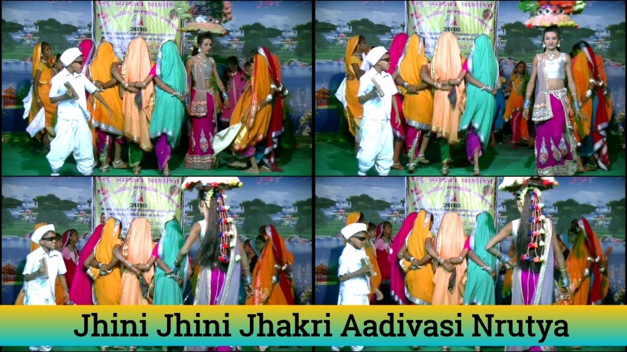 Jhini Jhini Jhakri Aadivasi Nrutya  Aarkati School Sanskrutik Karyakram