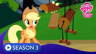 ▷Clip | Faking A Timberwolf Attack (Spike at Your Service) | MLP: FiM (Season 3) [HD]