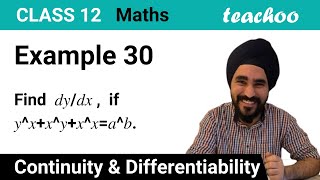 Example 30 - Find dy/dx if y^x + x^y + x^x = a^b - Teachoo Net Worth