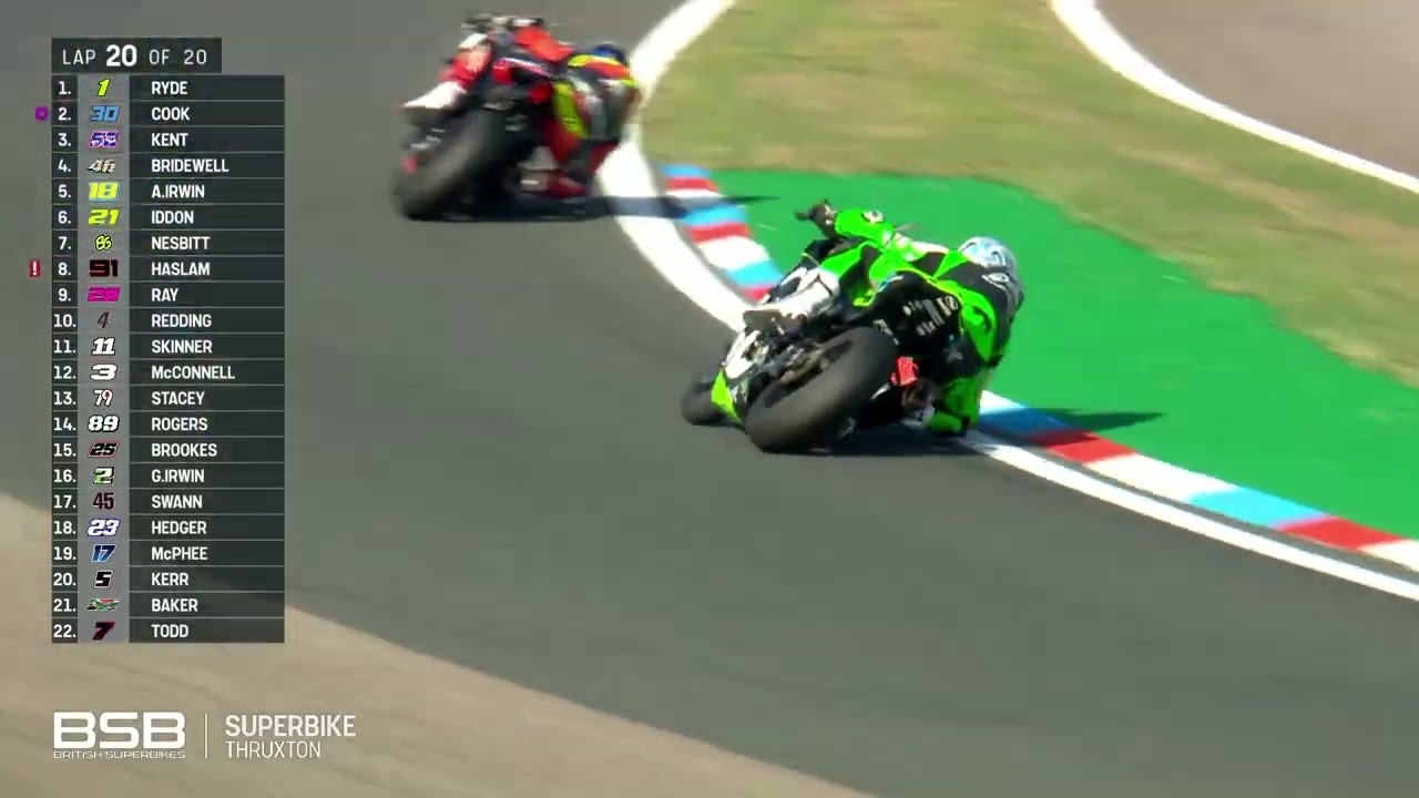 2025 Bennetts British Superbike Championship RD6 - Thruxton, Race