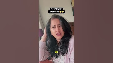 Invented by introverts 🤣😅#shorts #shortsfeed #short #shortvideo #introverts #funny #youtubeshorts
