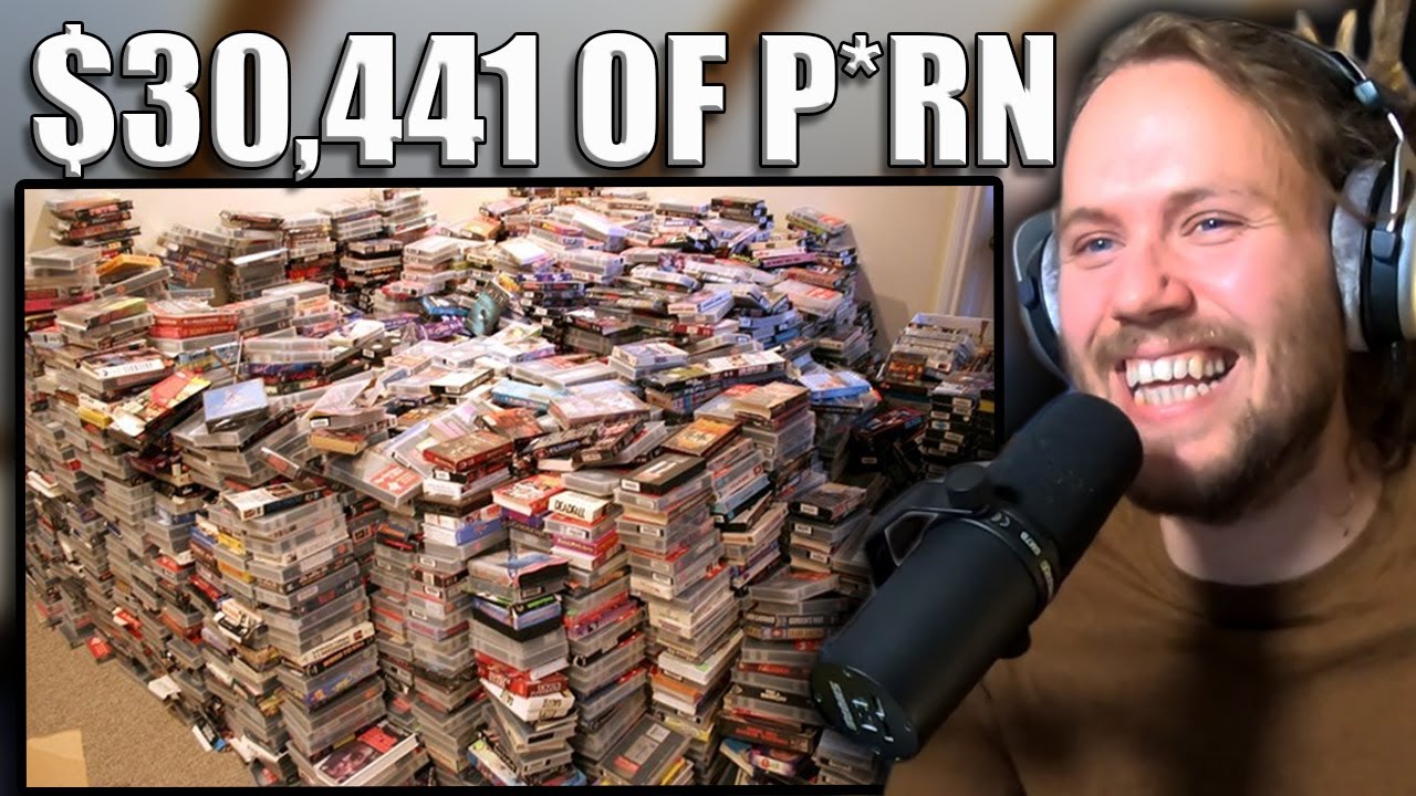 Parents throw away son's adult film collection