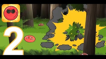 Red Ball 4 - Gameplay Walkthrough Part 2 - Levels 2 BOSS (iOS, Android)