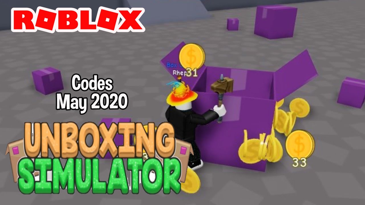 Roblox Unboxing Simulator Codes May 2020 YouTube