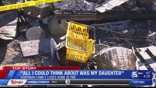 Home of mother, daughter with rare condition lost in Harriman fire