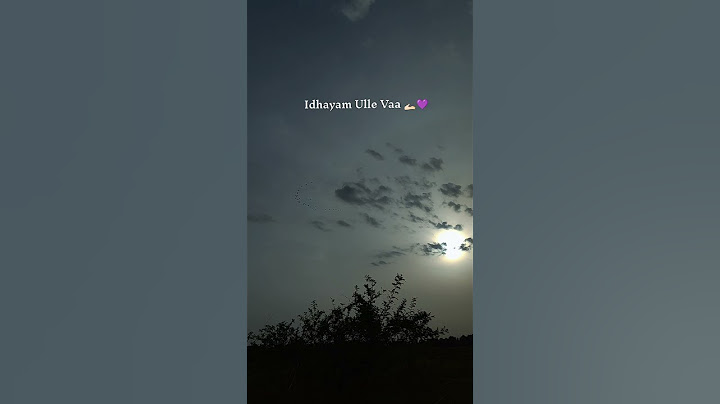 Idhayam ulle vaa #tamil #kindom #anirudh