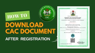 How to Download your CAC approved certificate #cac #businessregistration