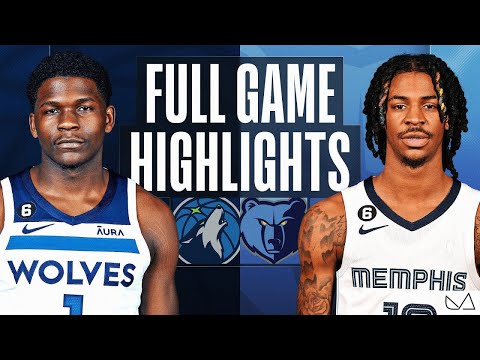 Minnesota Timberwolves vs Memphis Grizzlies FULL GAME HIGHLIGHTS｜2022-23 NBA Season｜2/10 2023