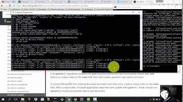Getting started with MongoDB using the Pymongo driver