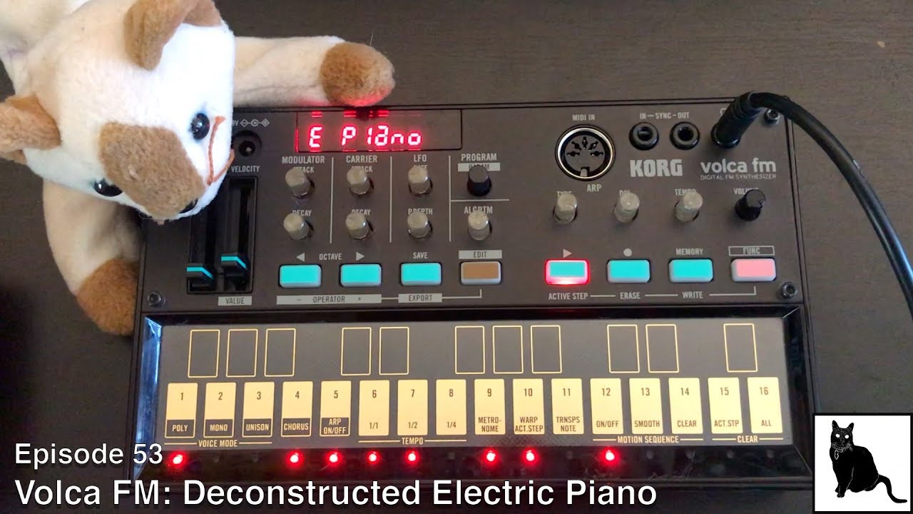 Volca FM: Deconstructed Electric Piano [Episode 53] - YouTube