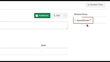 Creating an Electronic Gradebook with Categories/Items in Canvas