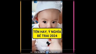 tên hay cho bé trai 2024 theo thần số học, Đặt tên con trai hay ý nghĩa, MLEE SHOP