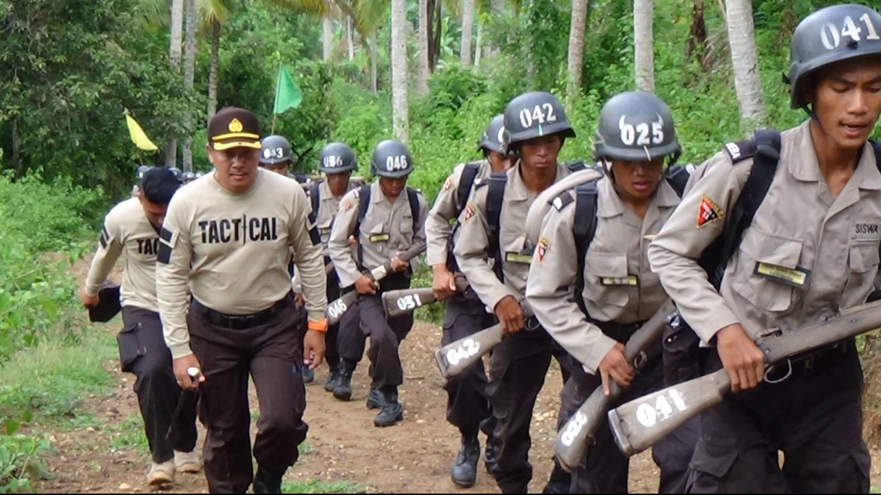 DIKTUK BRIG ANGK  41 SPN POLDA SULTENG